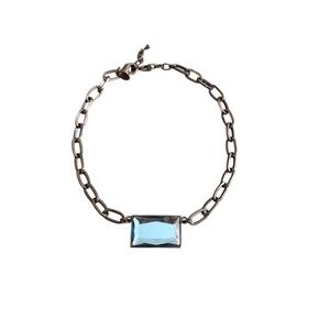 Lia Sophia Blue Gem Necklace